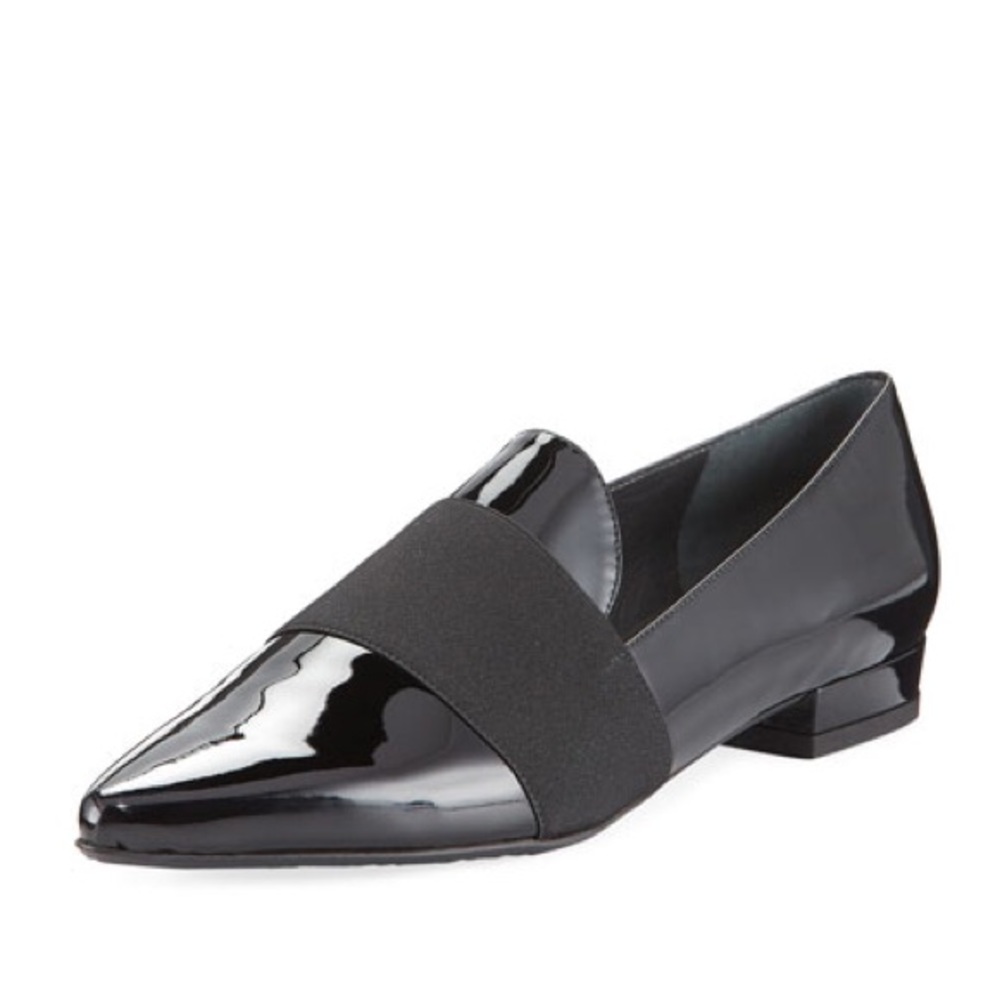 Worn Once Stuart Weitzman Patent Slip-On Loafer - image 1